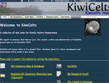 Tablet Screenshot of kiwicelts.com